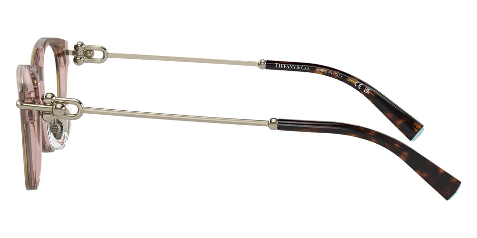 TIFFANY TF2237D 8255 48 - Brown Transparent on Pink #id:tf2237d8255_s:100110