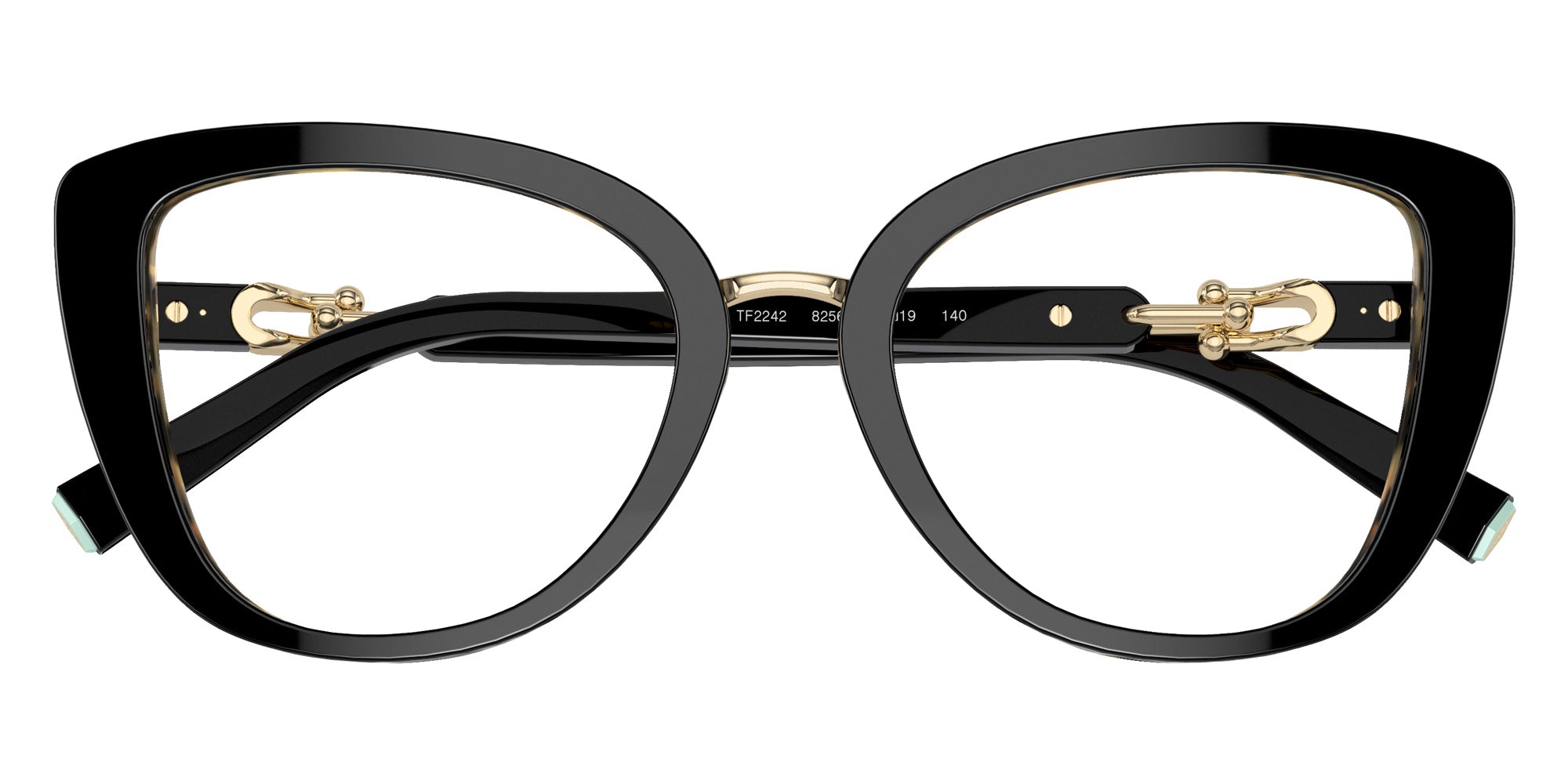 TIFFANY TF2242 8256 52 - Black on Yellow Havana #id:tf22428256_s:100120