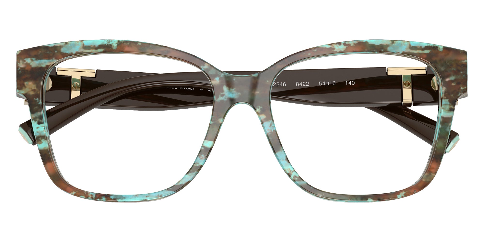 TIFFANY TF2246 8422 52 - Havana Tiffany Blue #id:tf22468422_s:106120