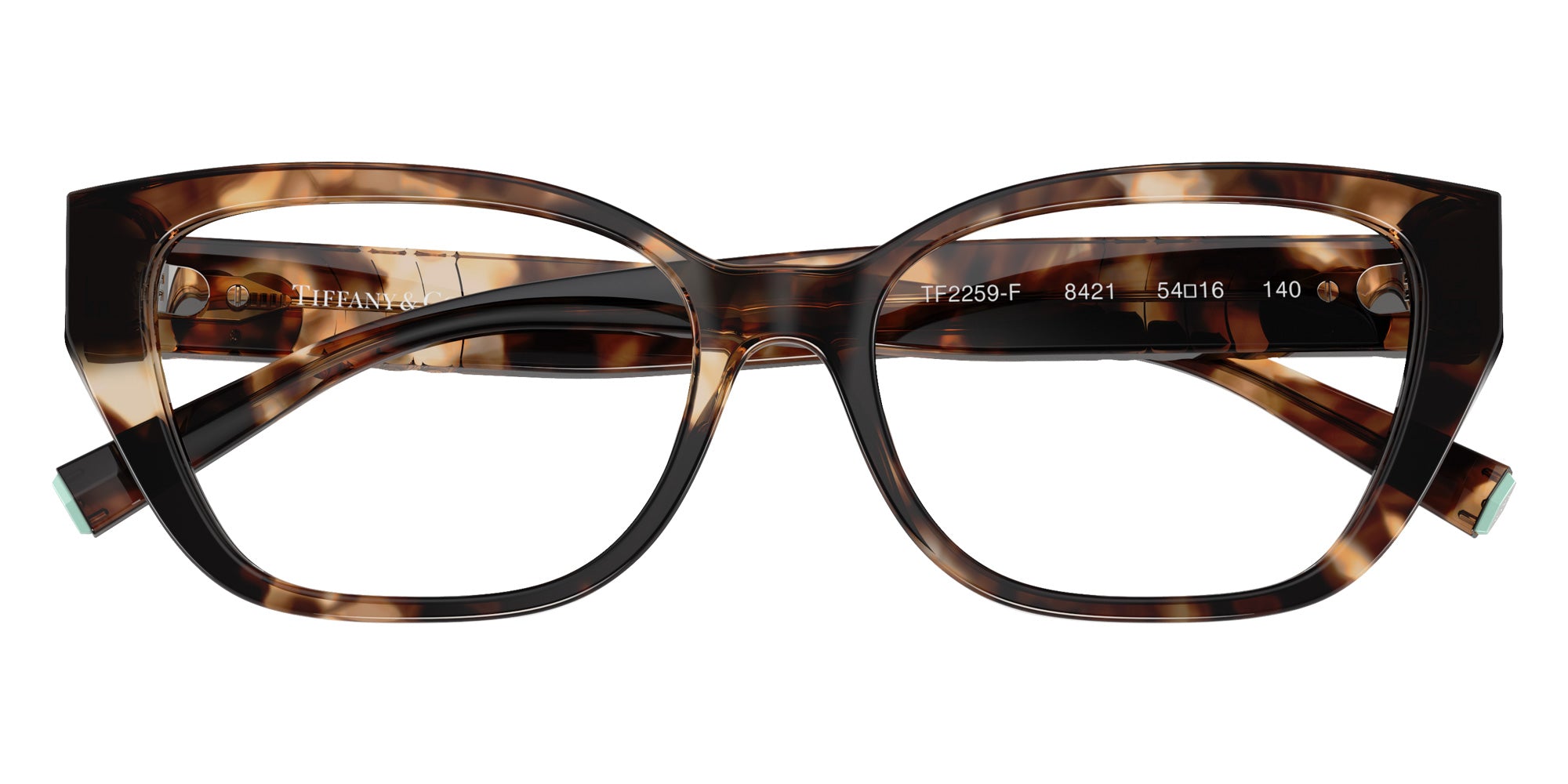TIFFANY TF2259F 8421 54 - Spotted Brown Havana #id:tf2259f8421_s:100120