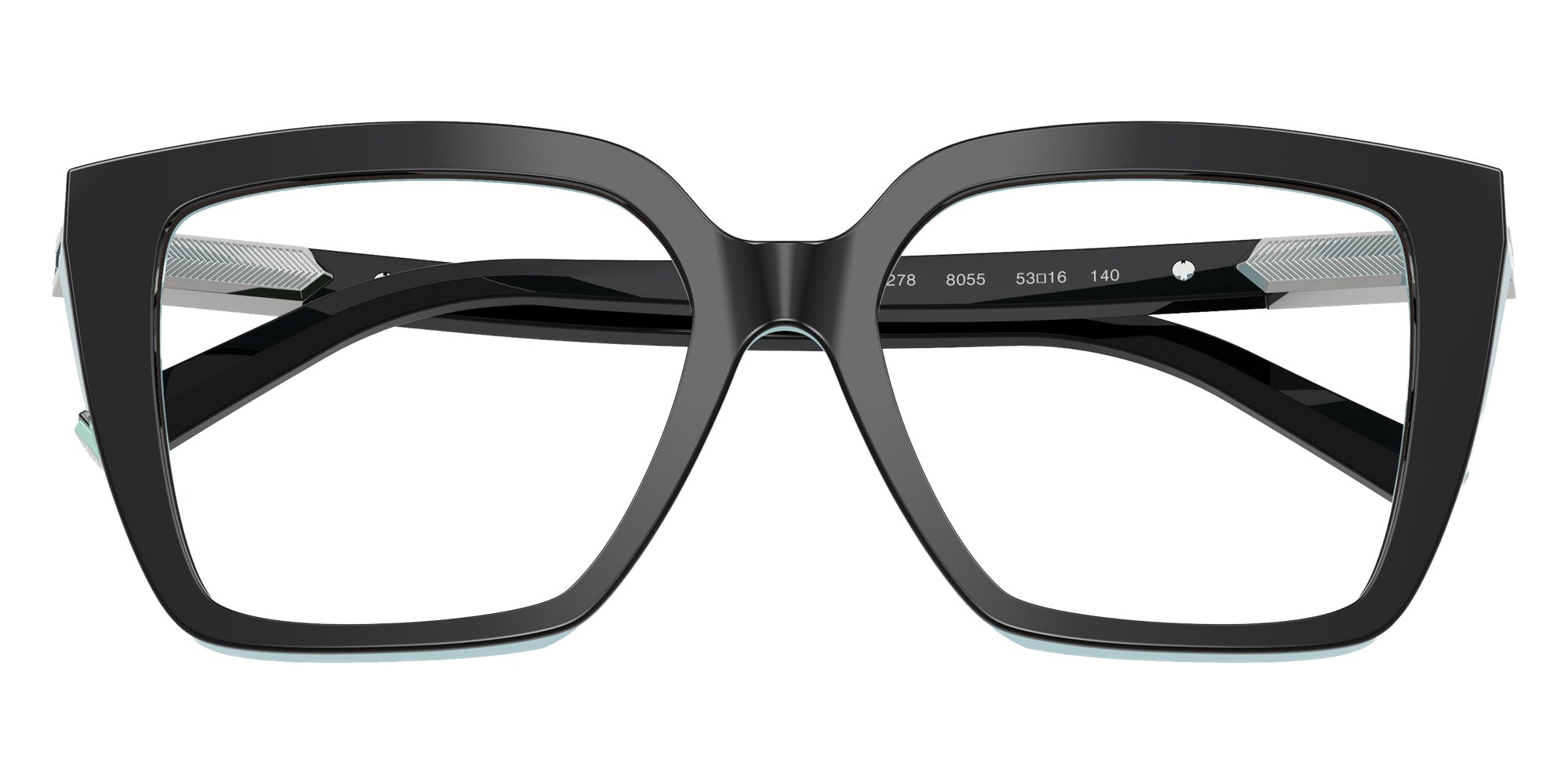 TIFFANY TF2278 8055 53 - Black on Tiffany Blue #id:tf22788055_s:100120