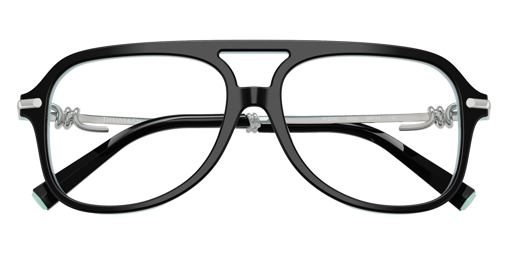 TIFFANY TF2283 8055 54 - Black on Tiffany Blue #id:tf22838055_s:100120