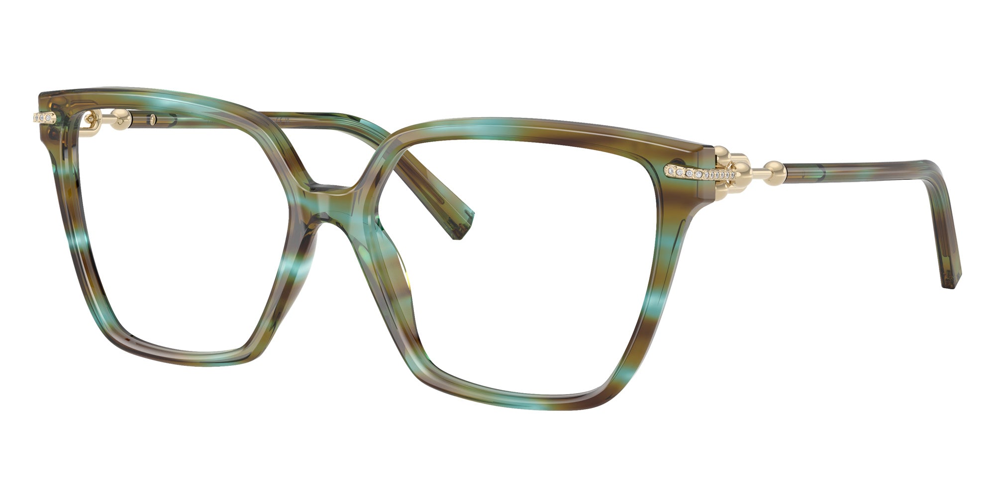 TIFFANY&CO size恐らく12 TIFFANY TF2290BU Square Eyeglasses | EyeOns.com