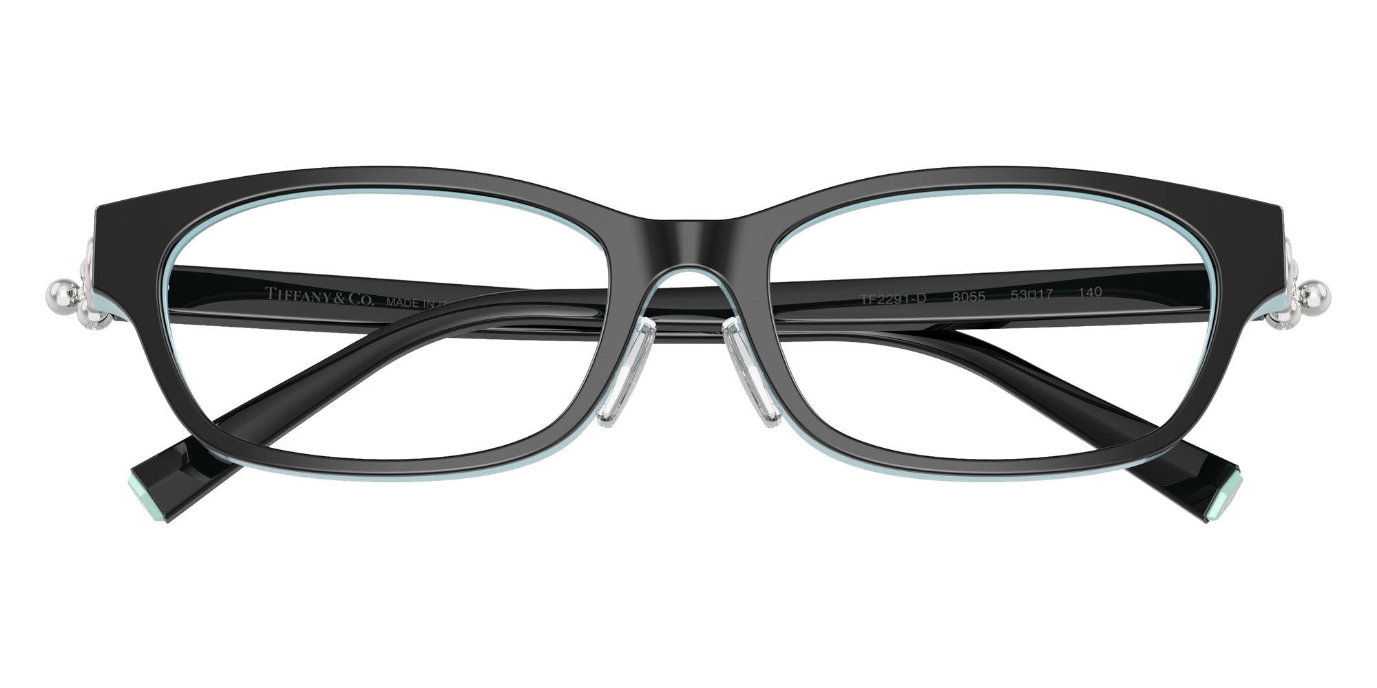 TIFFANY TF2291D 8055 53 - Black on Tiffany Blue #id:tf2291d8055_s:104120