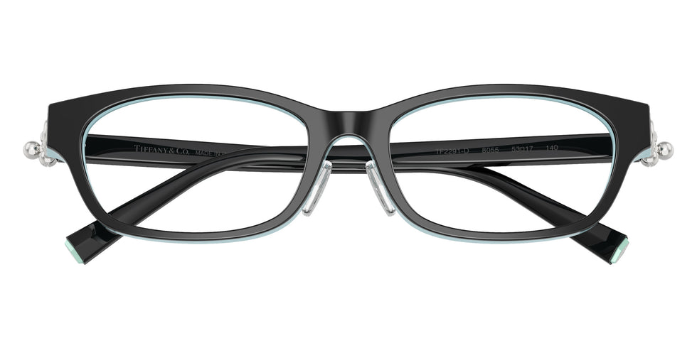 TIFFANY TF2291D 8055 53 - Black on Tiffany Blue #id:tf2291d8055_s:104120