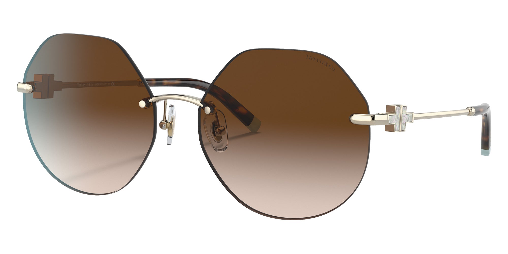 TIFFANY TF3077 60213B 60 - Pale Gold / Brown Gradient #id:tf307760213b_s:100105