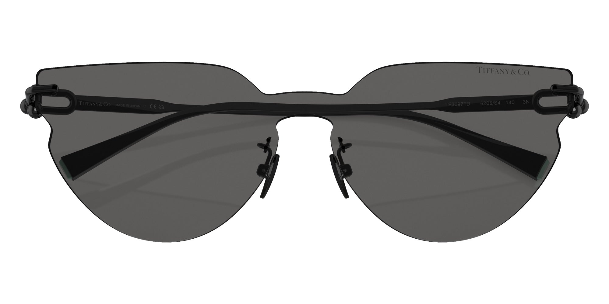 TIFFANY TF3097TD 6205S4 40 - Black / Dark Gray #id:tf3097td6205s4_s:100120