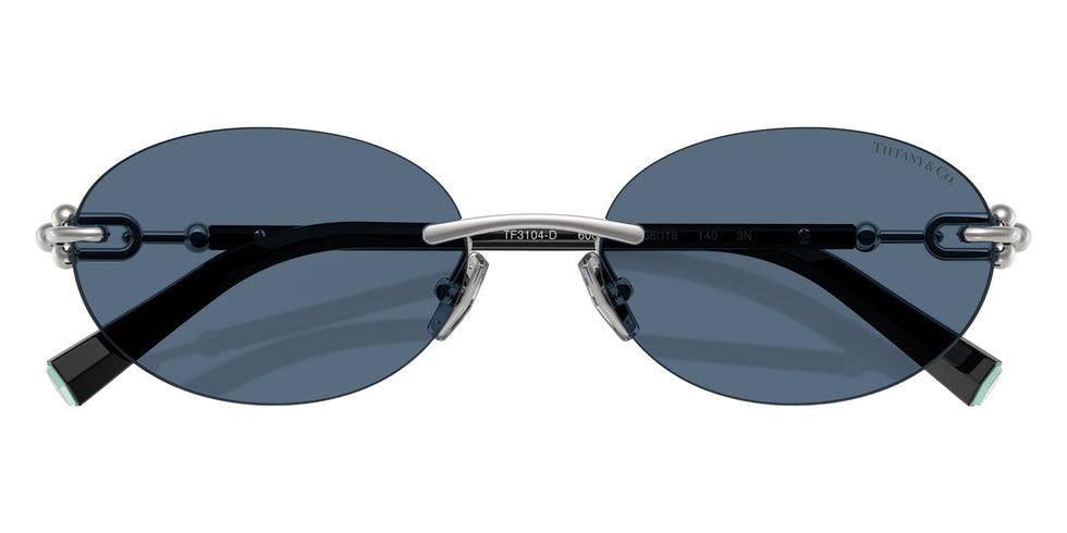 TIFFANY TF3104D 600180 56 - Silver / Dark Blue #id:tf3104d600180_s:100120