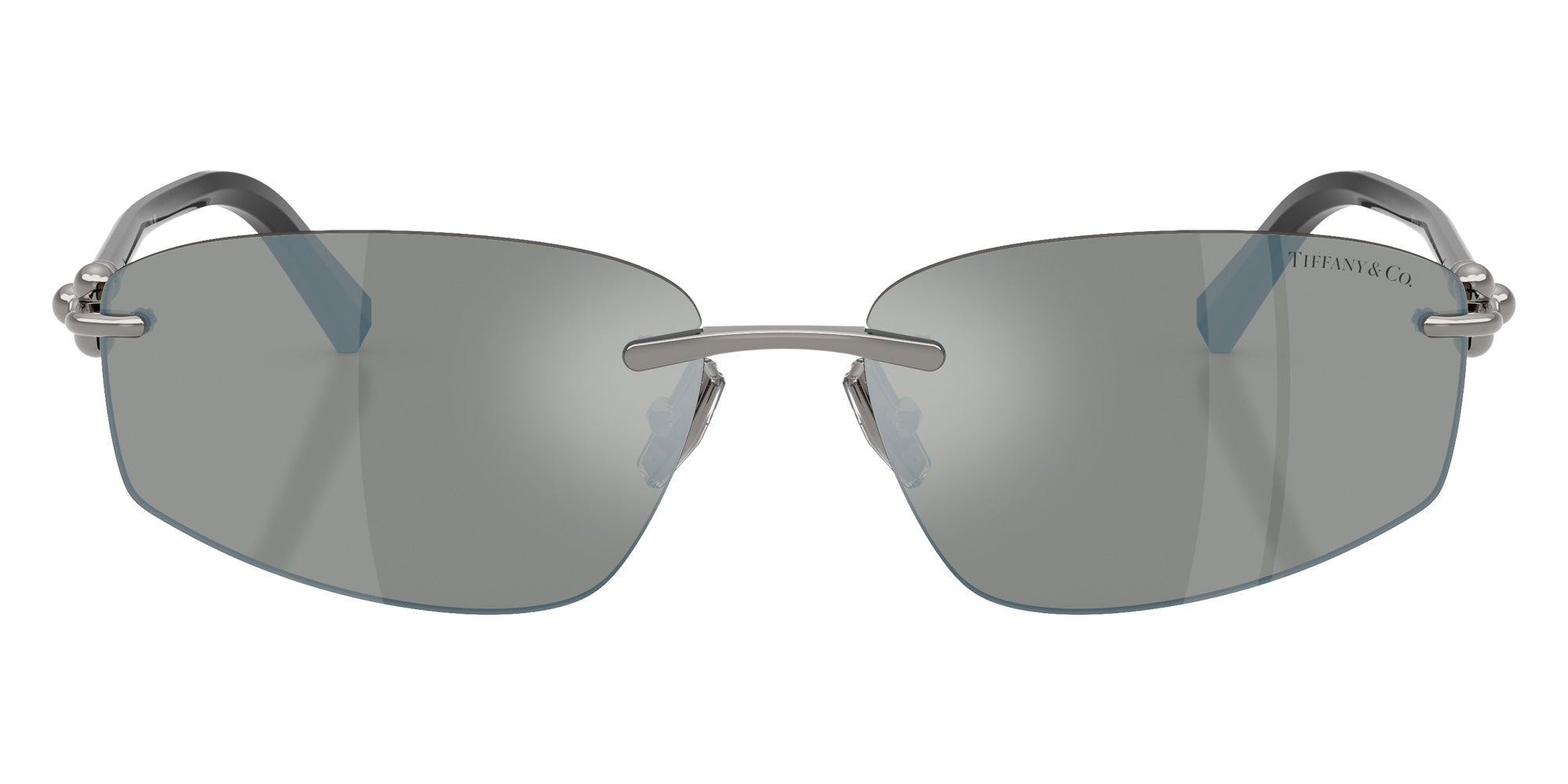TIFFANY TF3114 600325 59 - Gunmetal / Gray Mirrored Milky Blue #id:tf3114600325_s:100100