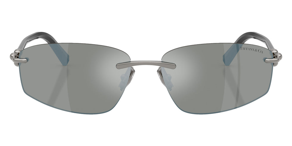 TIFFANY TF3114 600325 59 - Gunmetal / Gray Mirrored Milky Blue #id:tf3114600325_s:100100