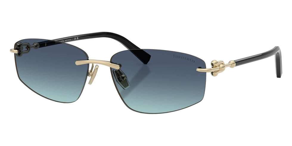 TIFFANY TF3114 62029S 59 - Pale Gold / Azure Gradient Blue #id:tf311462029s_s:100105