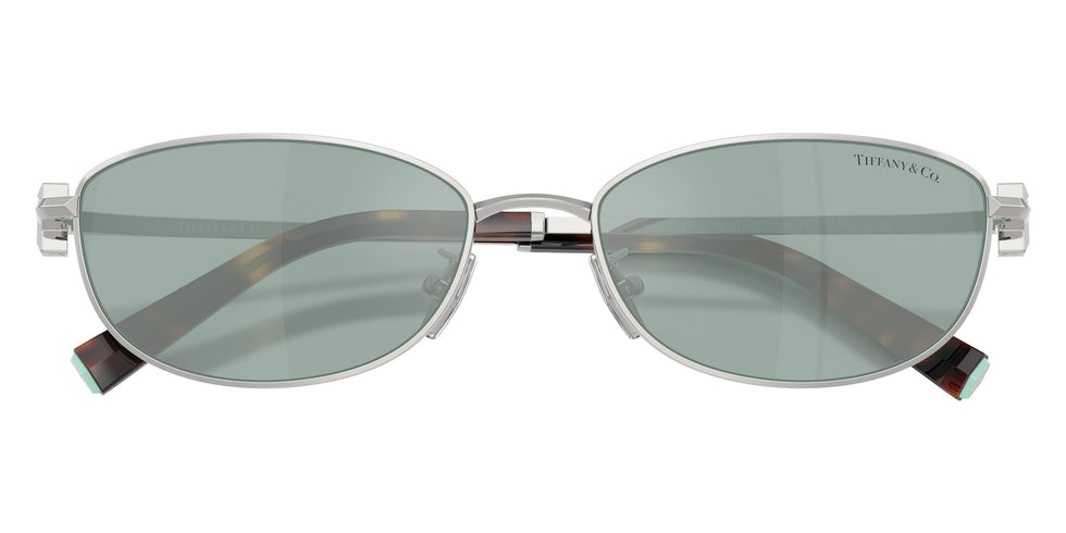 TIFFANY TF3115 600165 56 - Silver / Light Azure Mirrored Silver #id:tf3115600165_s:100120