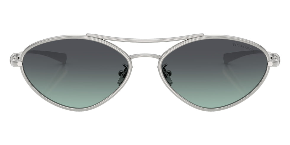 TIFFANY TF3117 60012G 58 - Silver / Azure/Dark Gray #id:tf311760012g_s:100100