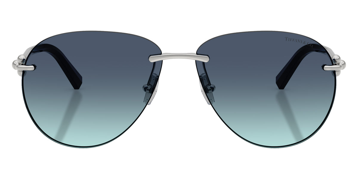 TIFFANY TF3124 60019S 59 - Silver / Azure Gradient Blue #id:tf312460019s_s:100100