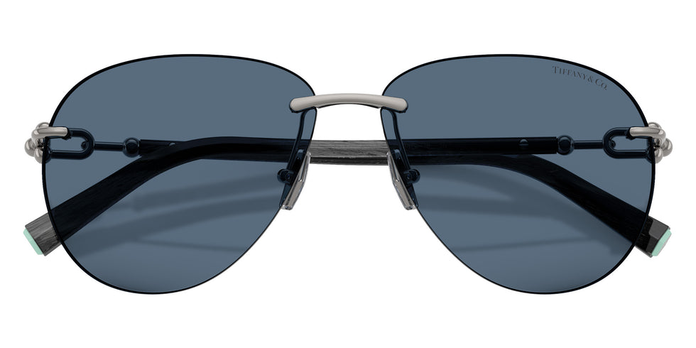 TIFFANY TF3124 600380 59 - Gunmetal / Dark Blue #id:tf3124600380_s:102120
