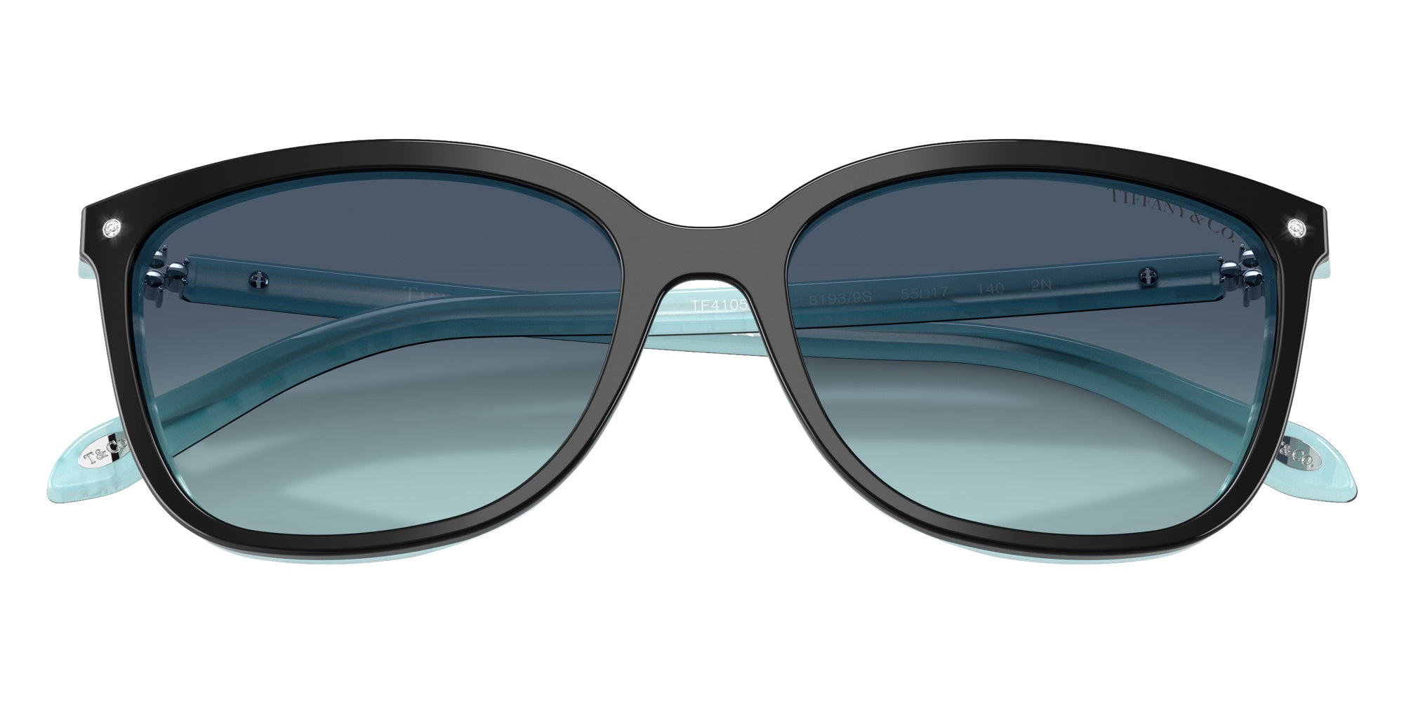 TIFFANY TF4105HB 81939S 55 - Black / Tiffany Blue Gradient #id:tf4105hb81939s_s:100120