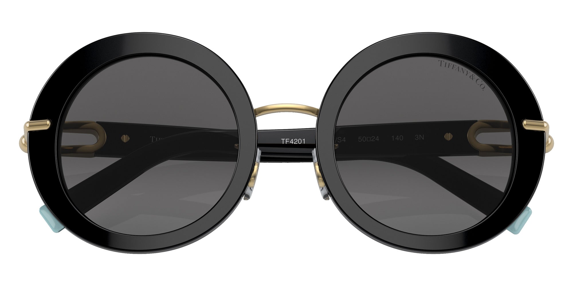 TIFFANY TF4201 8001S4 50 - Black / Dark Gray #id:tf42018001s4_s:100120