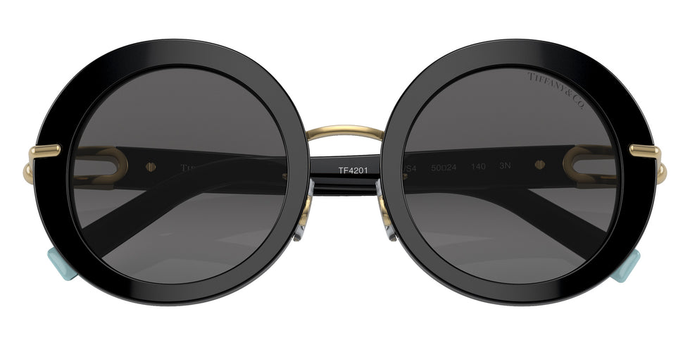 TIFFANY TF4201 8001S4 50 - Black / Dark Gray #id:tf42018001s4_s:100120