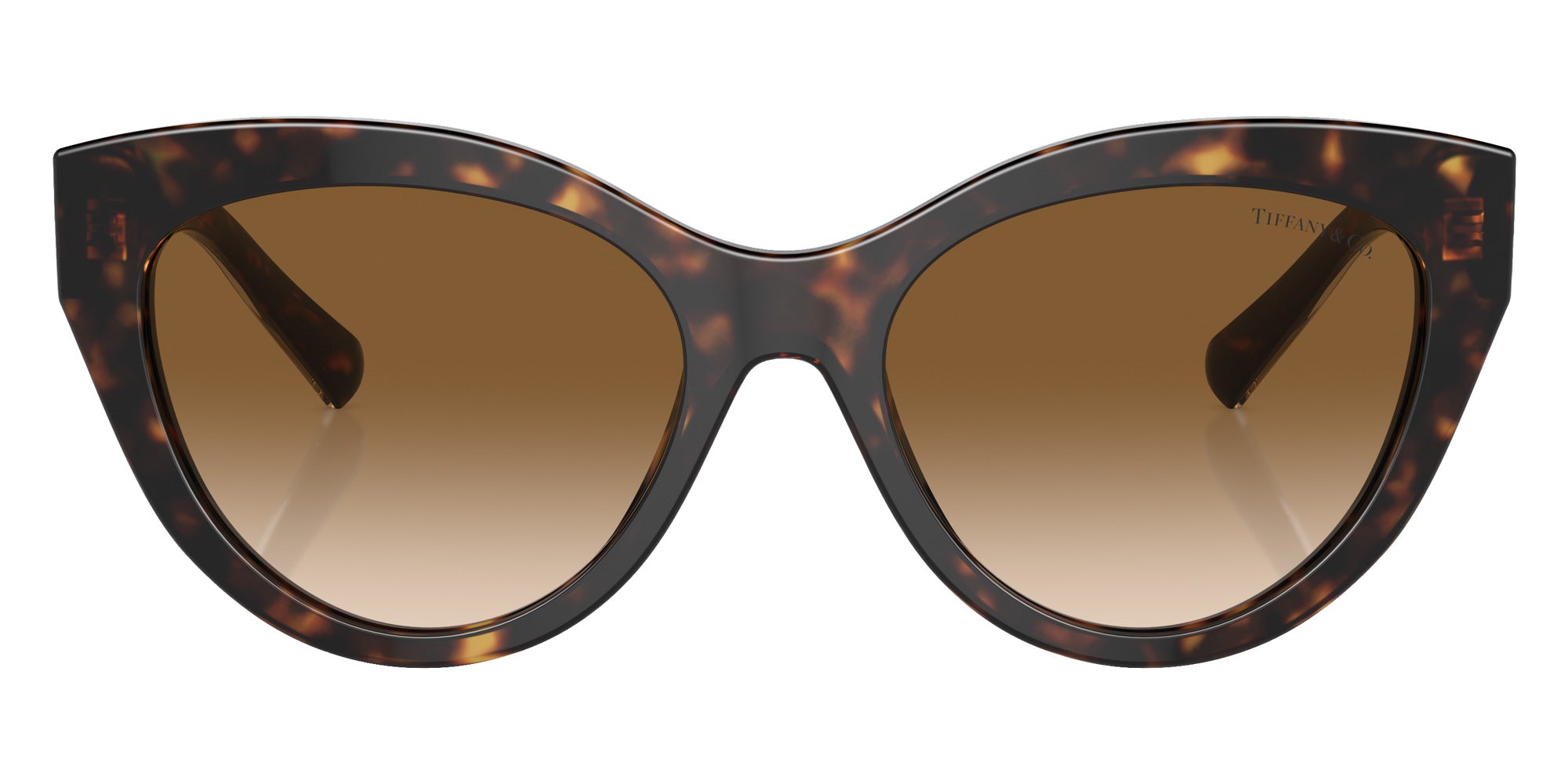 TIFFANY TF4220F 801551 54 - Havana / Clear Gradient Brown #id:tf4220f801551_s:102100