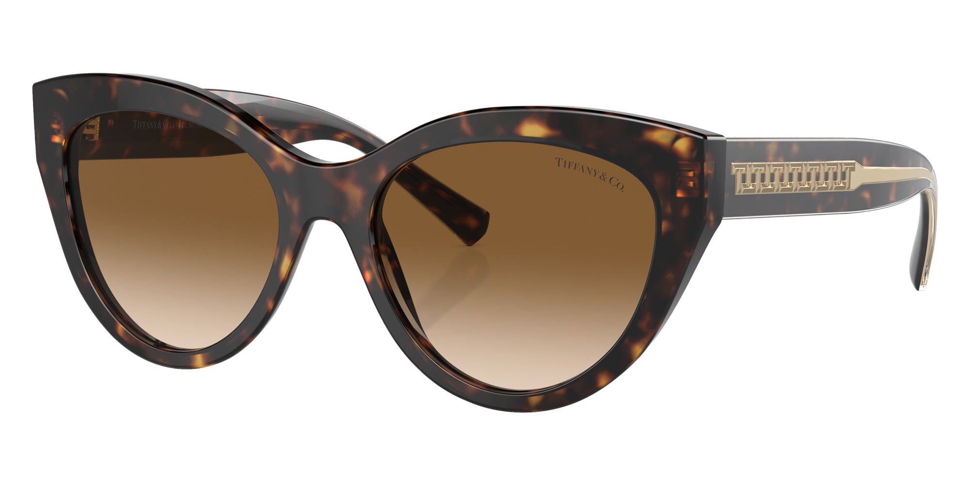 TIFFANY TF4220F 801551 54 - Havana / Clear Gradient Brown #id:tf4220f801551_s:102105
