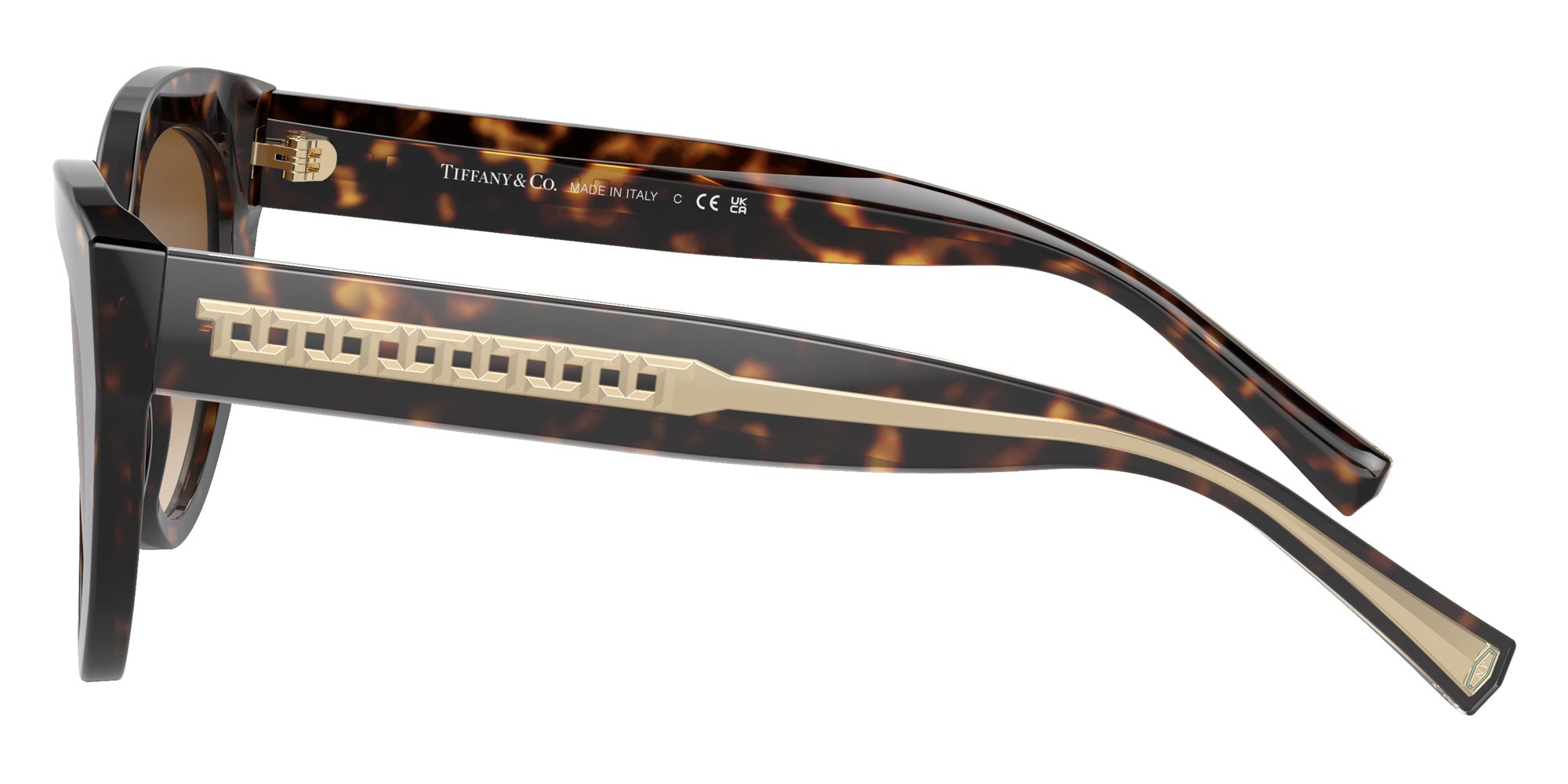 TIFFANY TF4220F 801551 54 - Havana / Clear Gradient Brown #id:tf4220f801551_s:102110