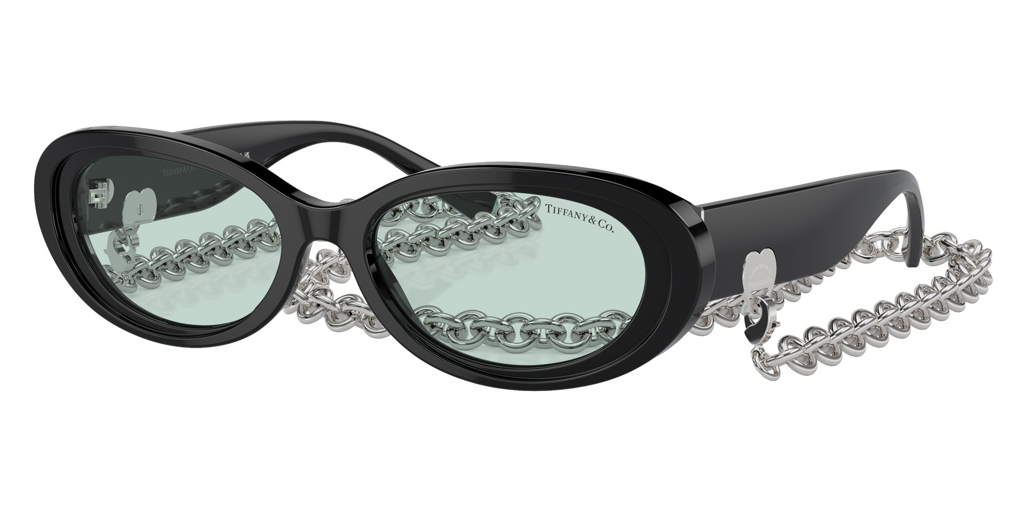 TIFFANY TF4221F 8001D9 54 - Black / Light Azure #id:tf4221f8001d9_s:100105