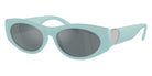 TIFFANY TF4222U 84146G 55 - Tiffany Blue Rubberized / Gray Mirrored Black #id:tf4222u84146g_s:100105