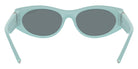 TIFFANY TF4222U 84146G 55 - Tiffany Blue Rubberized / Gray Mirrored Black #id:tf4222u84146g_s:100115
