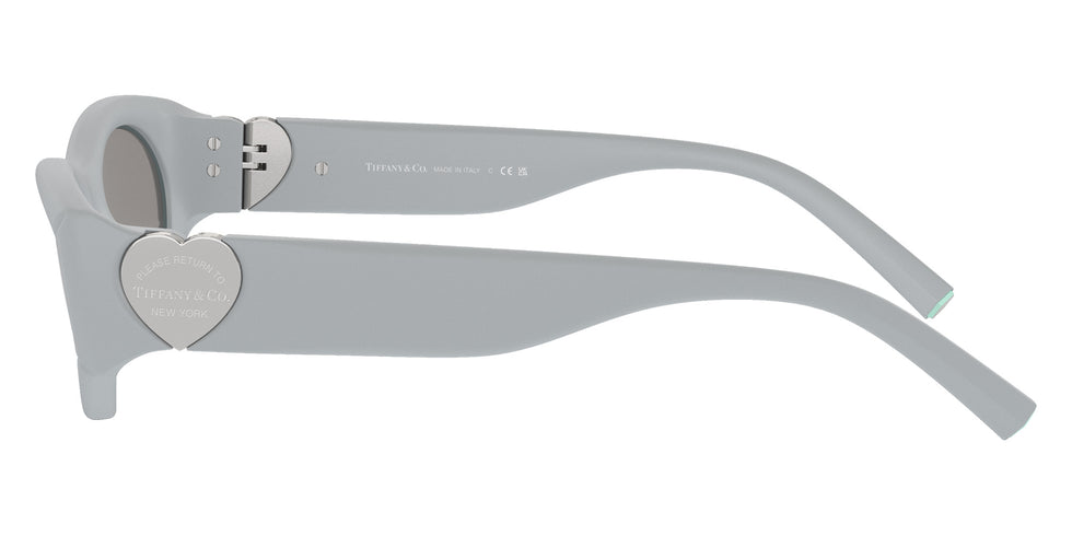 TIFFANY TF4222U 84156G 55 - Silver Metallic Rubberized / Light Gray Mirrored Silver #id:tf4222u84156g_s:102110