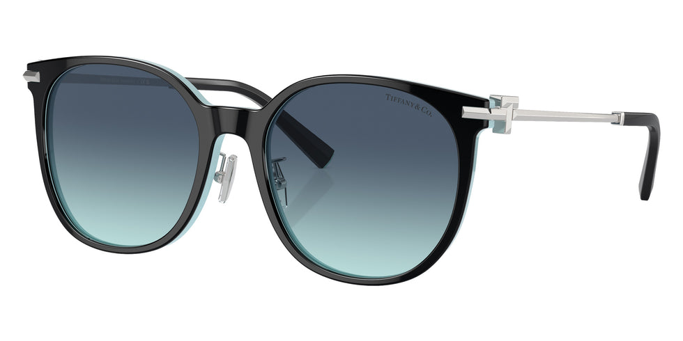 TIFFANY TF4224D 80559S 56 - Black on Tiffany Blue / Azure Gradient Blue #id:tf4224d80559s_s:102105