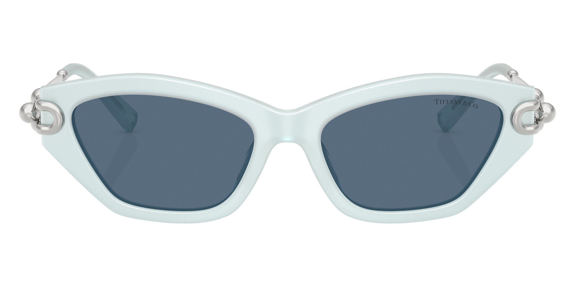 TIFFANY TF4231U 843680 53 - Frosted Pale Sapphire / Dark Blue #id:tf4231u843680_s:100100