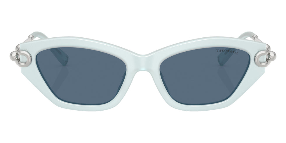 TIFFANY TF4231U 843680 53 - Frosted Pale Sapphire / Dark Blue #id:tf4231u843680_s:100100