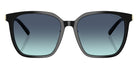 TIFFANY TF4244D 80019S 56 - Black / Azure Gradient Blue #id:tf4244d80019s_s:100100