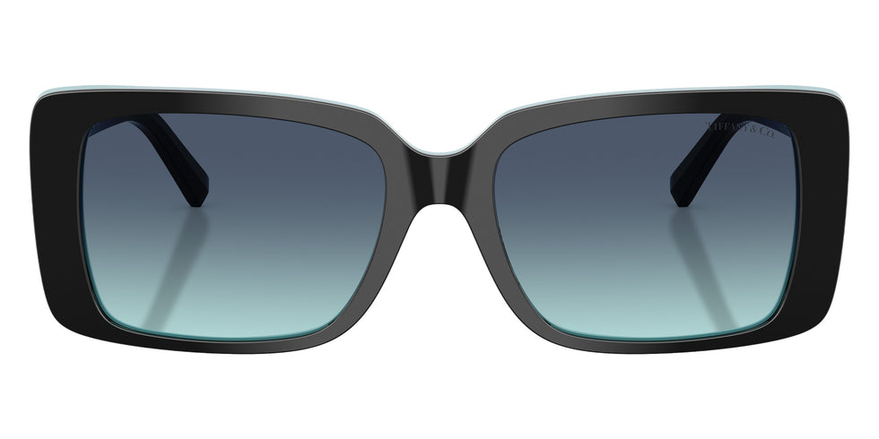 TIFFANY TF4249F 80559S 55 - Black on Tiffany Blue / Azure Gradient Blue #id:tf4249f80559s_s:100100