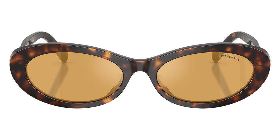 TIFFANY TF4250 801574 56 - Havana / Light Orange Mirrored Silver Internal #id:tf4250801574_s:102100