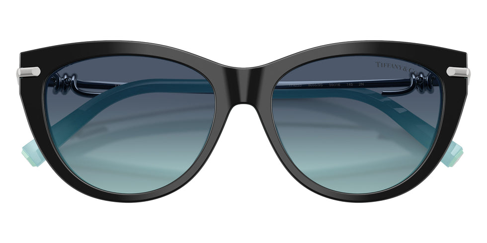 TIFFANY TF4253 80559S 55 - Black on Tiffany Blue / Azure Gradient Blue #id:tf425380559s_s:102120