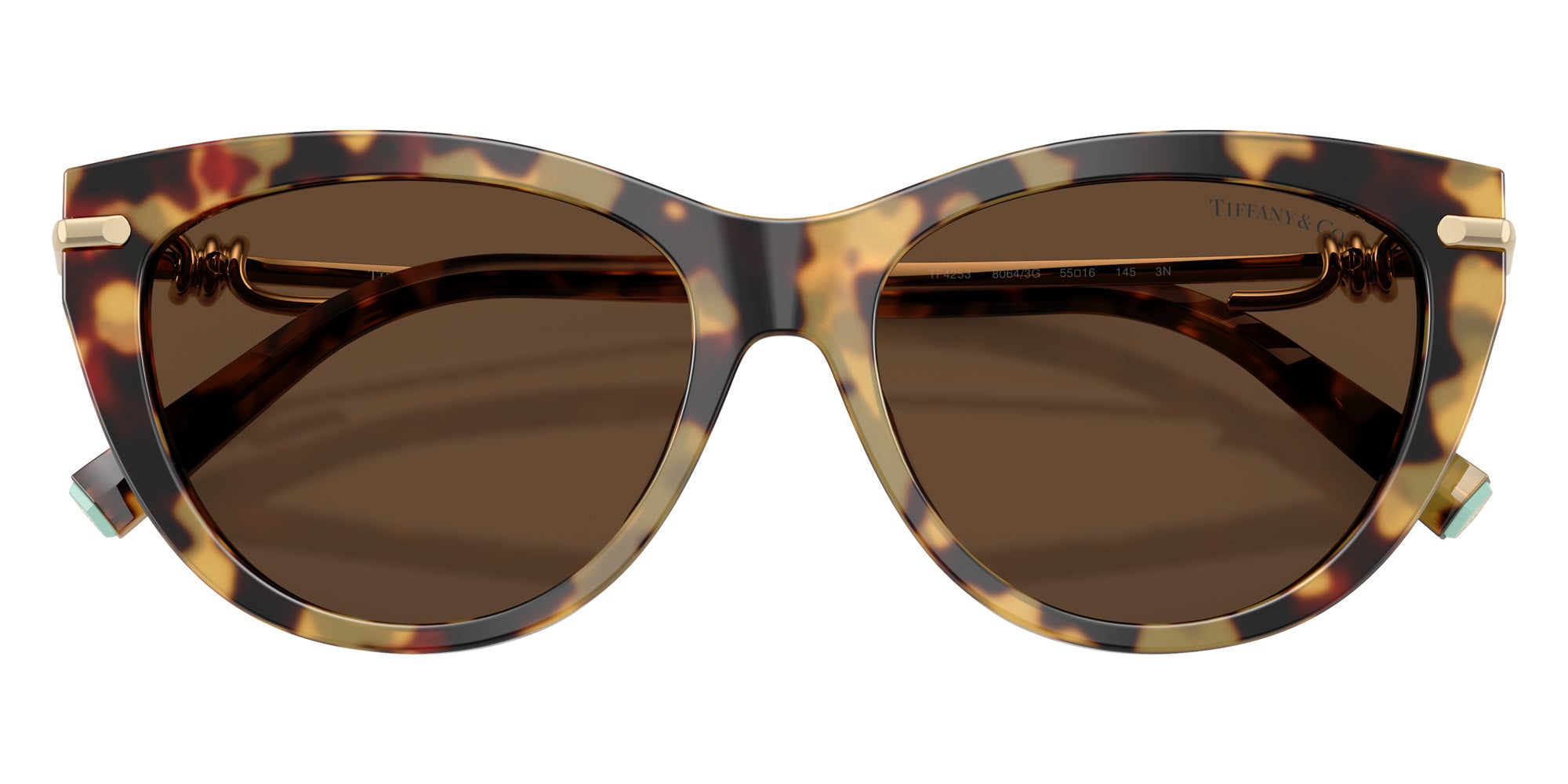 TIFFANY TF4253 80643G 55 - Blonde Havana / Light Brown #id:tf425380643g_s:104120