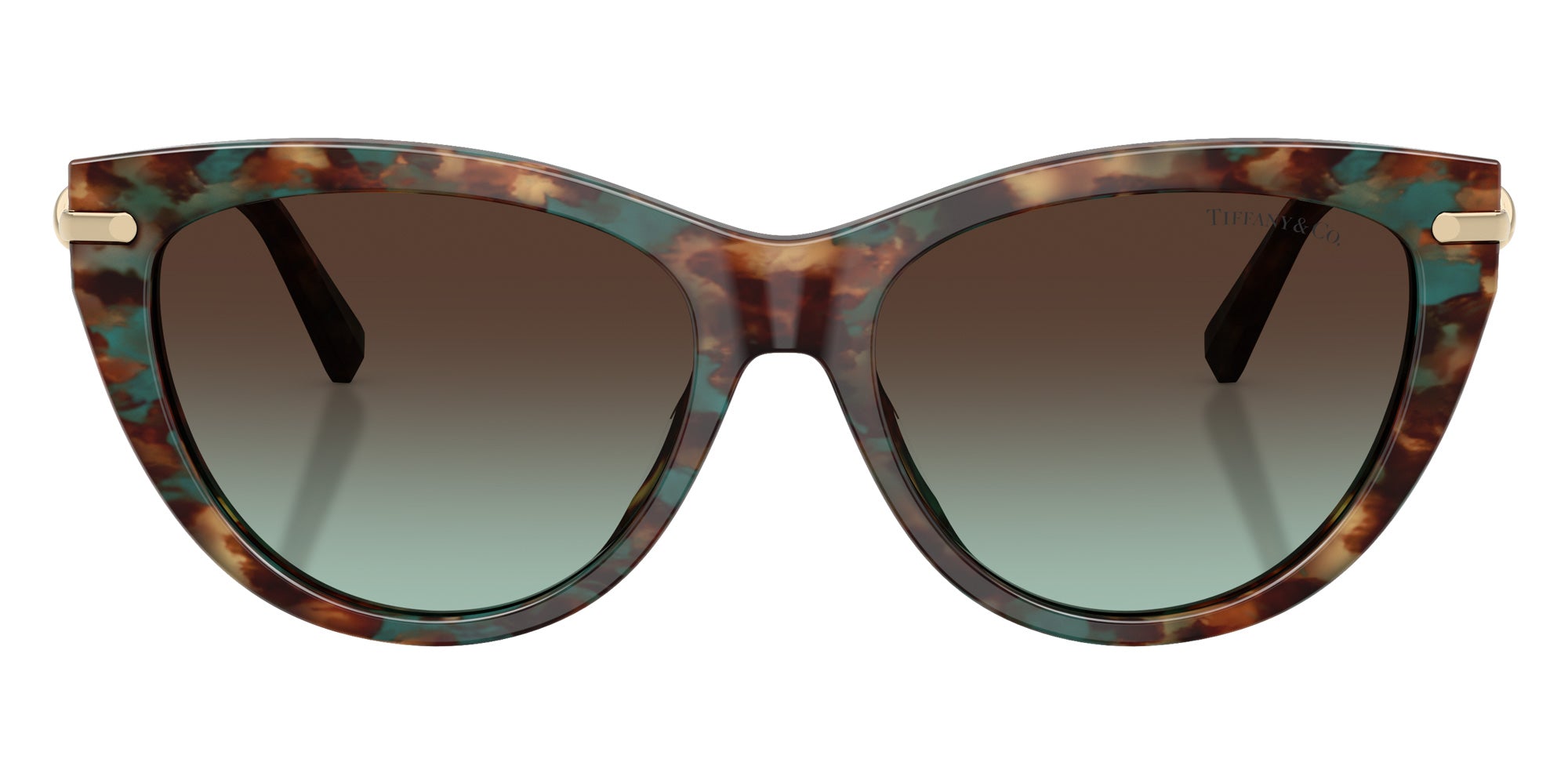 TIFFANY TF4253 84425D 55 - Brown Tiffany Havana / Azure Gradient Brown #id:tf425384425d_s:106100