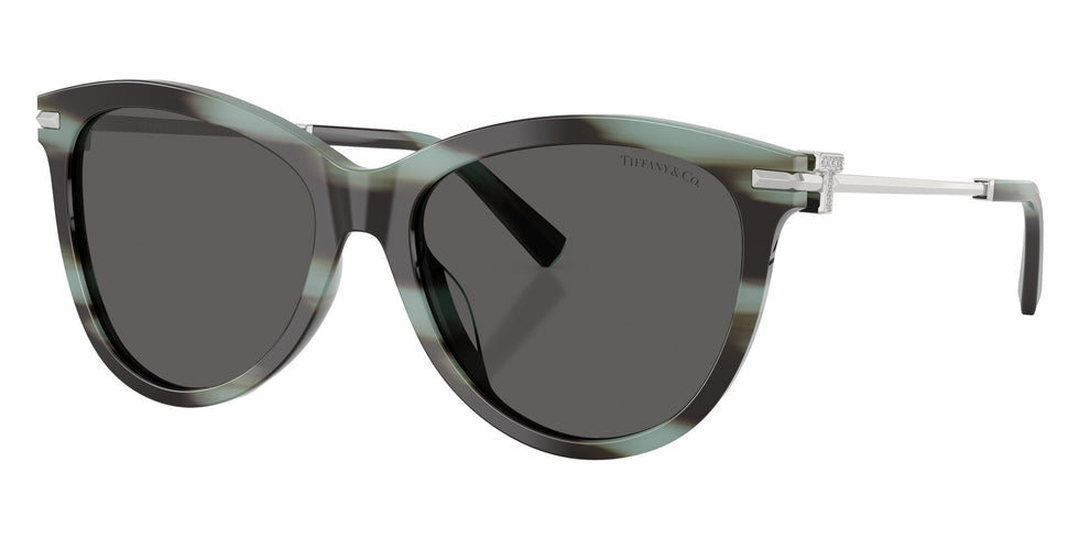 TIFFANY TF4258BU 8443S4 57 - Striped Black Tiffany #id:tf4258bu8443s4_s:106105