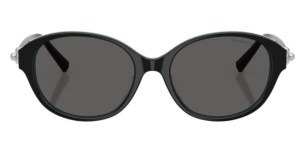 TIFFANY TF4263D 8055S4 54 - Black on Tiffany Blue #id:tf4263d8055s4_s:102100