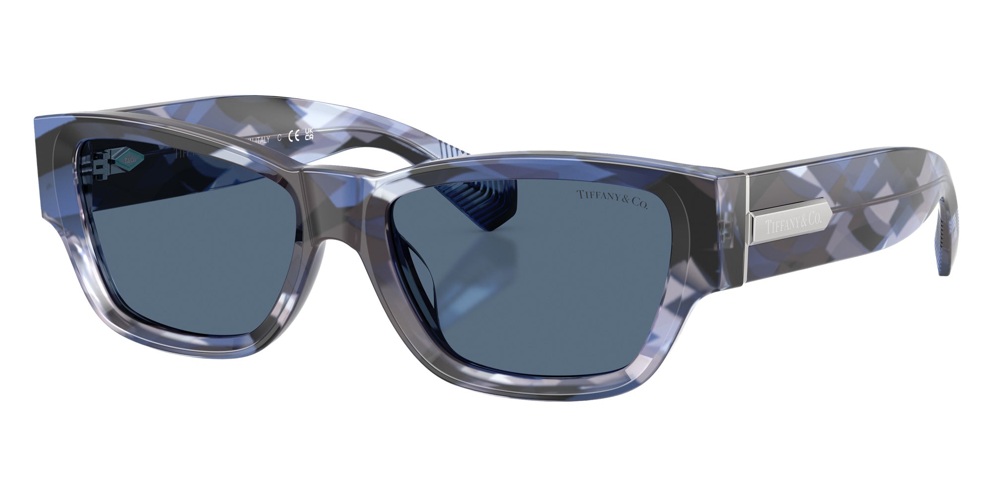 TIFFANY TF4265U 846380 54 - Geometric Navy Havana #id:tf4265u846380_s:108105