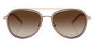 Tory Burch TY6089 332313 57 - Shiny Rose Gold / Milky Pink / Brown Gradient #id:ty6089332313_s:100100