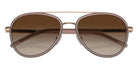 Tory Burch TY6089 332313 57 - Shiny Rose Gold / Milky Pink / Brown Gradient #id:ty6089332313_s:100120