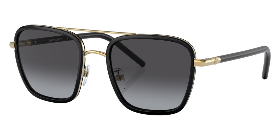 Tory Burch TY6090 33058G 55 - Shiny Gold/Black #id:ty609033058g_s:100105