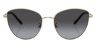 Tory Burch TY6091 32718G 56 - Shiny Light Gold / Gray Gradient #id:ty609132718g_s:100100