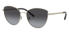 Tory Burch TY6091 32718G 56 - Shiny Light Gold / Gray Gradient #id:ty609132718g_s:100105