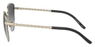 Tory Burch TY6091 32718G 56 - Shiny Light Gold / Gray Gradient #id:ty609132718g_s:100110