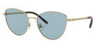 Tory Burch TY6091 330480 56 - Shiny Gold / Solid Azure #id:ty6091330480_s:102105