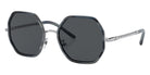 Tory Burch TY6092 333087 55 - Blue Horn / Solid Gray #id:ty6092333087_s:100105