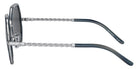 Tory Burch TY6092 333087 55 - Blue Horn / Solid Gray #id:ty6092333087_s:100110